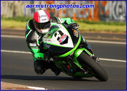 Michael Rutter in North West action (Alan Armstrong)